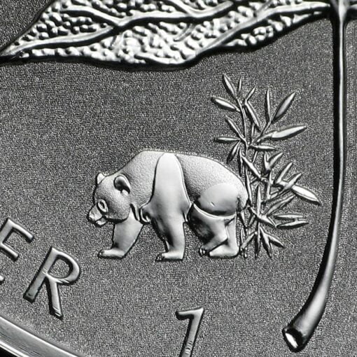 2017 Maple Leaf with Panda Privy 1oz .9999 Silver Bullion Coin - Reverse Proof - Royal Canadian Mint 2