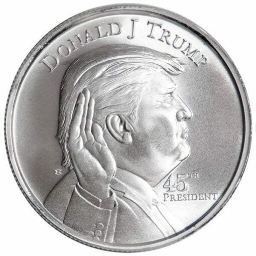 Donald Trump - 45th President 1oz .999 Silver Bullion Round 1