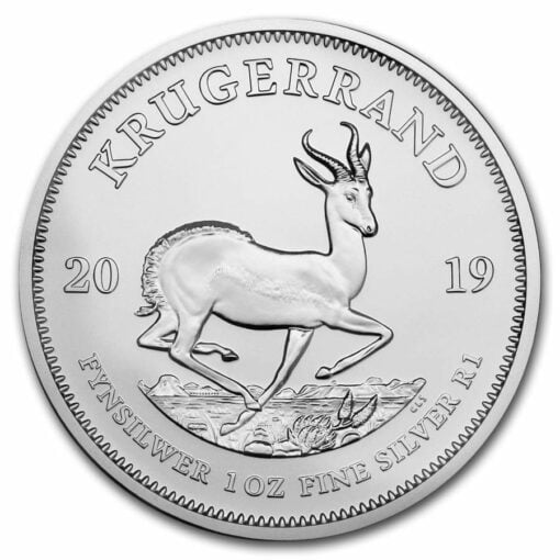 2019 Silver Krugerrand 1oz .999 Silver Bullion Coin 1
