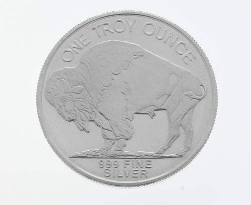 Buffalo / Indian Head 1oz .999 Silver Bullion Coin - Highland Mint 2