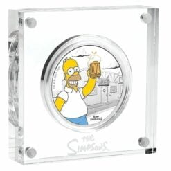 2019 The Simpsons Homer Simpson 1oz Silver Proof Coin 6