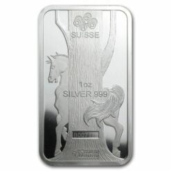 2014 Year of the Horse 1oz .999 Silver Minted Bullion Bar - Lunar Calendar Series - PAMP Suisse 7