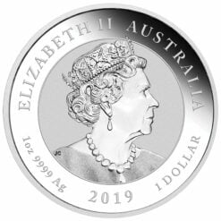 2019 1oz Australian Double Dragon .9999 Silver Coin 4