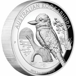 2019 Australian Kookaburra 1oz Silver Proof High Relief Coin 7