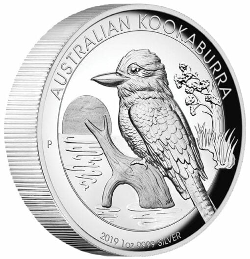 2019 Australian Kookaburra 1oz Silver Proof High Relief Coin 3