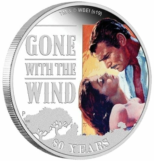 2019 Gone with the Wind 80th Anniversary 1oz Silver Proof Coin 3