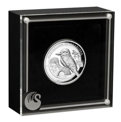 2019 Australian Kookaburra 1oz Silver Proof High Relief Coin 2