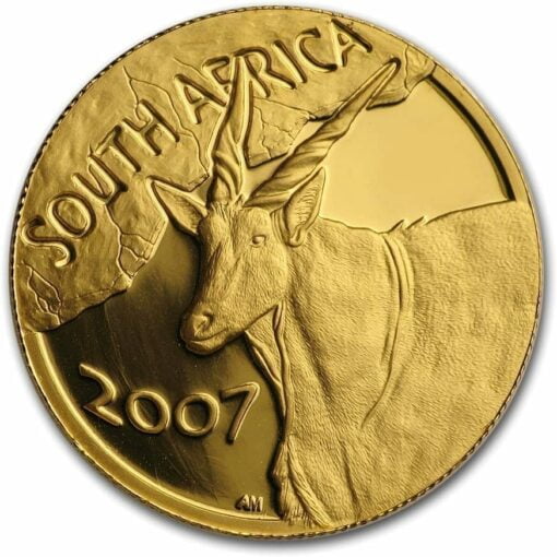 2007 Giants of Africa - The Eland 4 Coin Gold Proof Set - Natura Proof Set 7