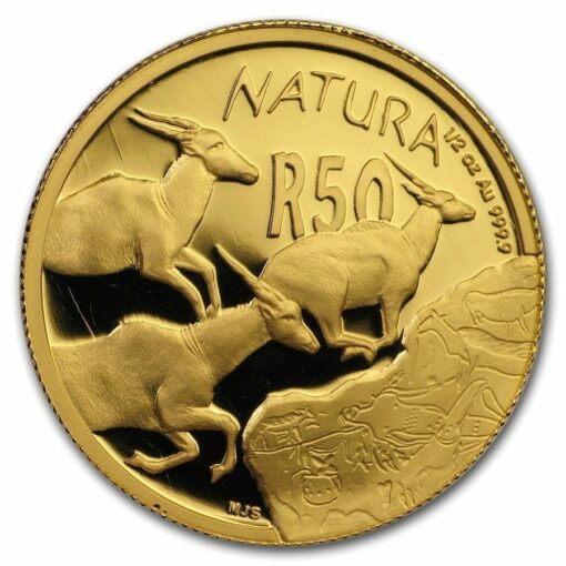 2007 Giants of Africa - The Eland 4 Coin Gold Proof Set - Natura Proof Set 4