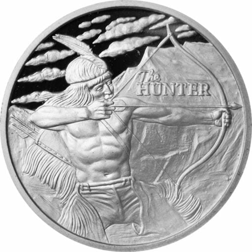 2016 The Hunter 1oz Silver Bullion Coin 1
