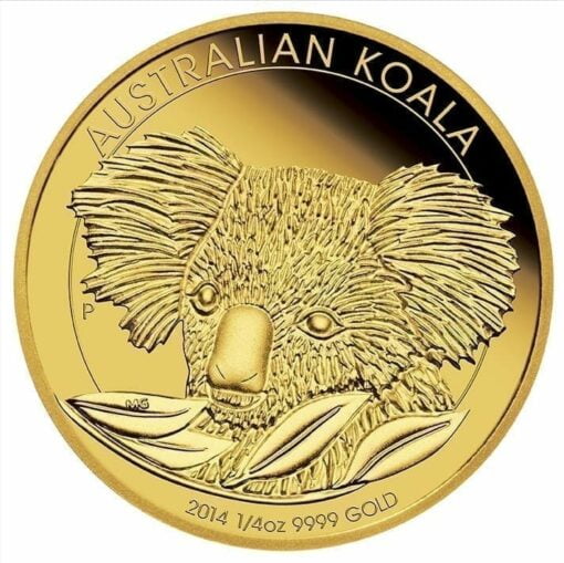 2014 Australian Koala 1/4oz Gold Bullion Coin 1