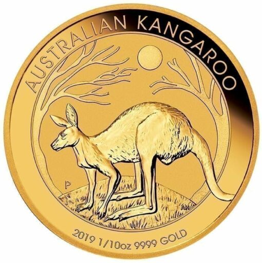 2019 Australian Kangaroo 1/10oz Gold Bullion Coin 1