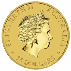 2013 Australian Kangaroo 1/10oz .9999 Gold Bullion Coin 5
