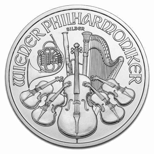 2013 Austrian Philharmonic 1oz Silver Bullion Coin 2