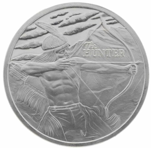 2017 The Hunter 1oz Silver Bullion Coin 1