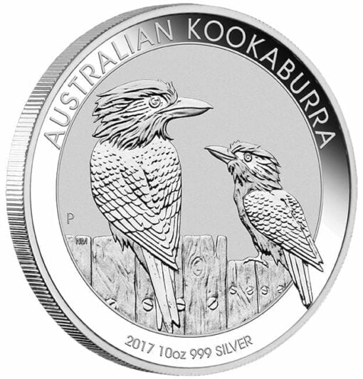 2017 Australian Kookaburra 10oz .999 Silver Bullion Coin 2
