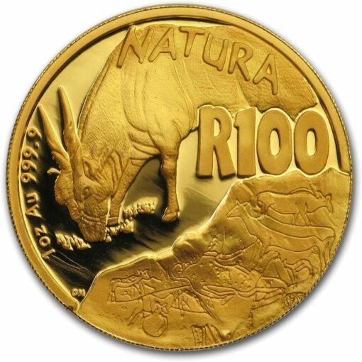 2007 Giants of Africa - The Eland 4 Coin Gold Proof Set - Natura Proof Set 2