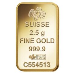 Lady Fortuna 2.5g .9999 Gold Minted Bullion Bar - PAMP Suisse 7