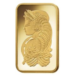 Lady Fortuna 2.5g .9999 Gold Minted Bullion Bar - PAMP Suisse 6