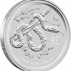 2013 Year of the Snake 1kg .999 Silver Bullion Coin - Lunar Series II 4