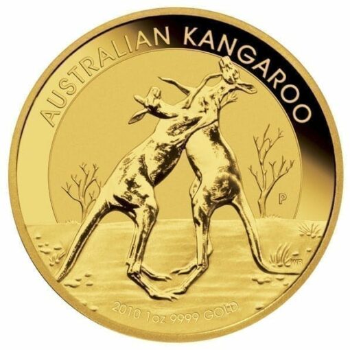 2010 Australian Kangaroo 1oz .9999 Gold Bullion Coin 1
