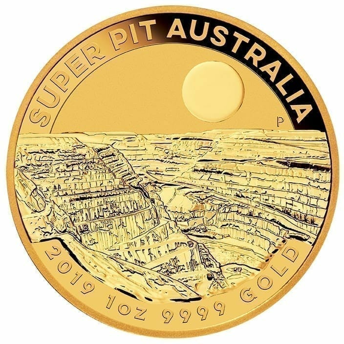 Perth Mint | 2019 Super Pit 1oz .9999 Gold Bullion Coin