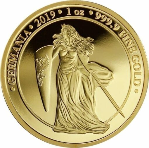 2019 Germania 100 Mark 1oz Gold Proof Coin - CoA 88/100 1