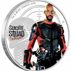 2019 Suicide Squad - Deadshot 1oz .9999 Silver Proof Coin 6