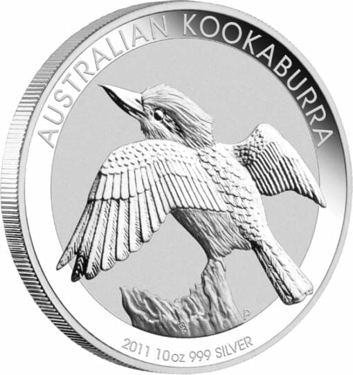 2011 Australian Kookaburra 10oz .999 Silver Bullion Coin 3