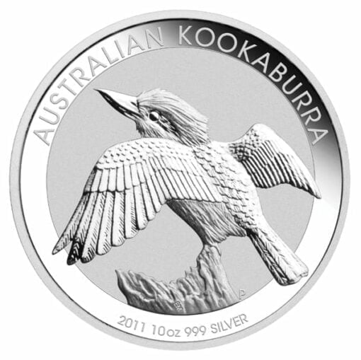 2011 Australian Kookaburra 10oz .999 Silver Bullion Coin 1