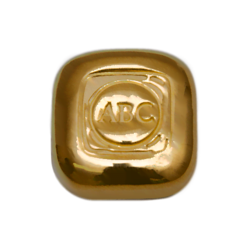ABC 1oz .9999 Gold Cast Bullion Bar 1