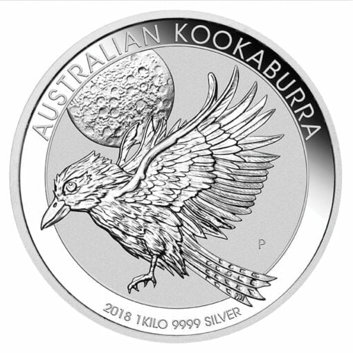 2018 Australian Kookaburra 1kg .9999 Silver Bullion Coin 1