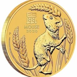 2020 Year of the Mouse 1/2oz .9999 Gold Bullion Coin - Lunar Series III 4