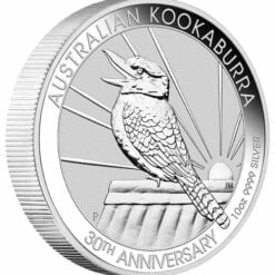 2020 Australian Kookaburra 10oz .9999 Silver Bullion Coin - 30th Anniversary 4