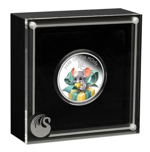 2020 Baby Mouse 1/2oz .9999 Silver Proof Coin 2