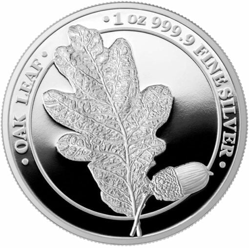 2019 Oak Leaf 1oz .9999 Silver Proof Coin 1
