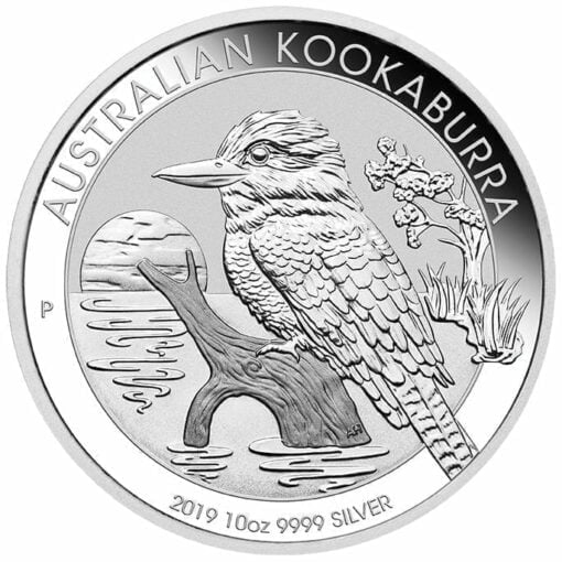 2019 Australian Kookaburra 10oz .9999 Silver Bullion Coin 1