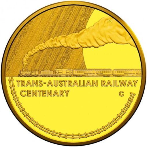 2017 Centenary of the Trans-Australian Railway 1/10oz Gold Proof Coin 1