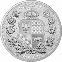 2019 The Allegories - Columbia & Germania 5oz .9999 Silver Coin 7