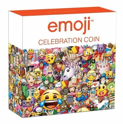 2020 emoji ™ Celebration 1oz .9999 Silver Proof Coin 5