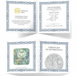 2019 The Allegories - Columbia & Germania 2oz .9999 Silver Coin 9