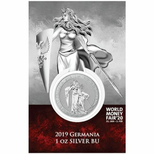 2019 Germania 1oz .9999 Silver Coin - World Money Fair Exclusive 1