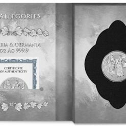 2019 The Allegories - Columbia & Germania 5oz .9999 Silver Coin 8