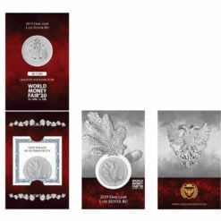 2019 Mythical Forest - Oak Leaf 1oz .9999 Silver Coin - World Money Fair Exclusive 5