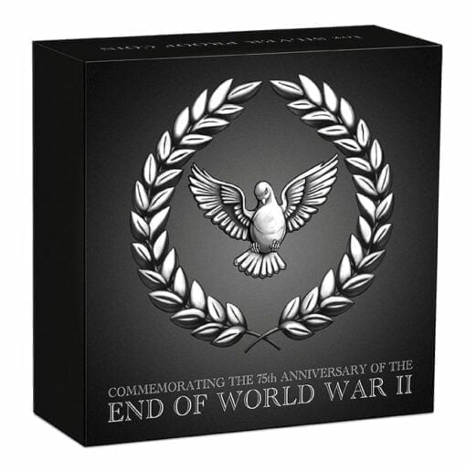 2020 End of WWII 75th Anniversary 1oz .9999 Silver Proof Coin 5