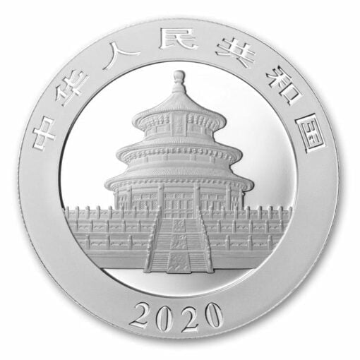 2020 Chinese Silver Panda 30g .999 Silver Bullion Coin 2