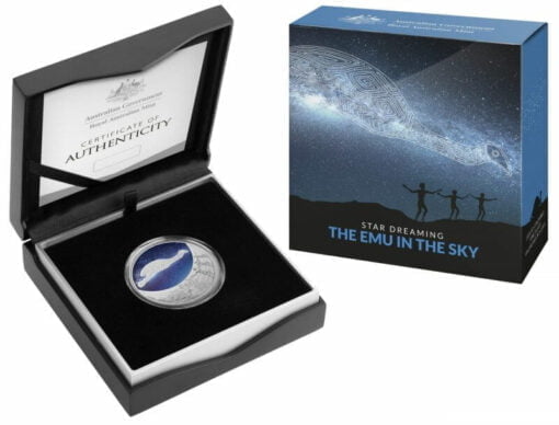 2020 $1 Star Dreaming - Emu in the Sky 1/2oz .999 Silver Coin 3