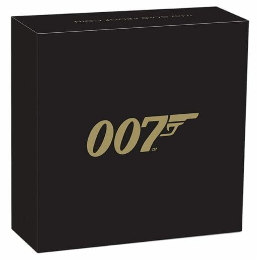 2020 007 James Bond 1/4oz .9999 Gold Proof Coin 5