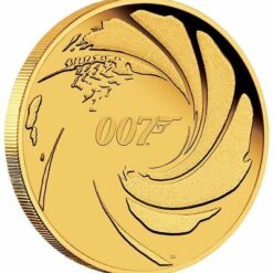 2020 007 James Bond 1/4oz .9999 Gold Proof Coin 6
