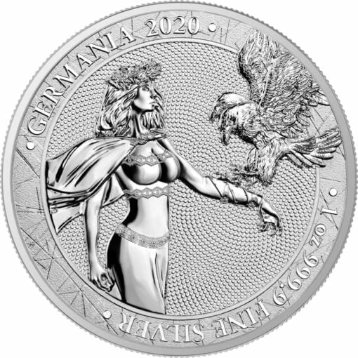 2020 Germania 1oz .9999 Silver Bullion Coin 1